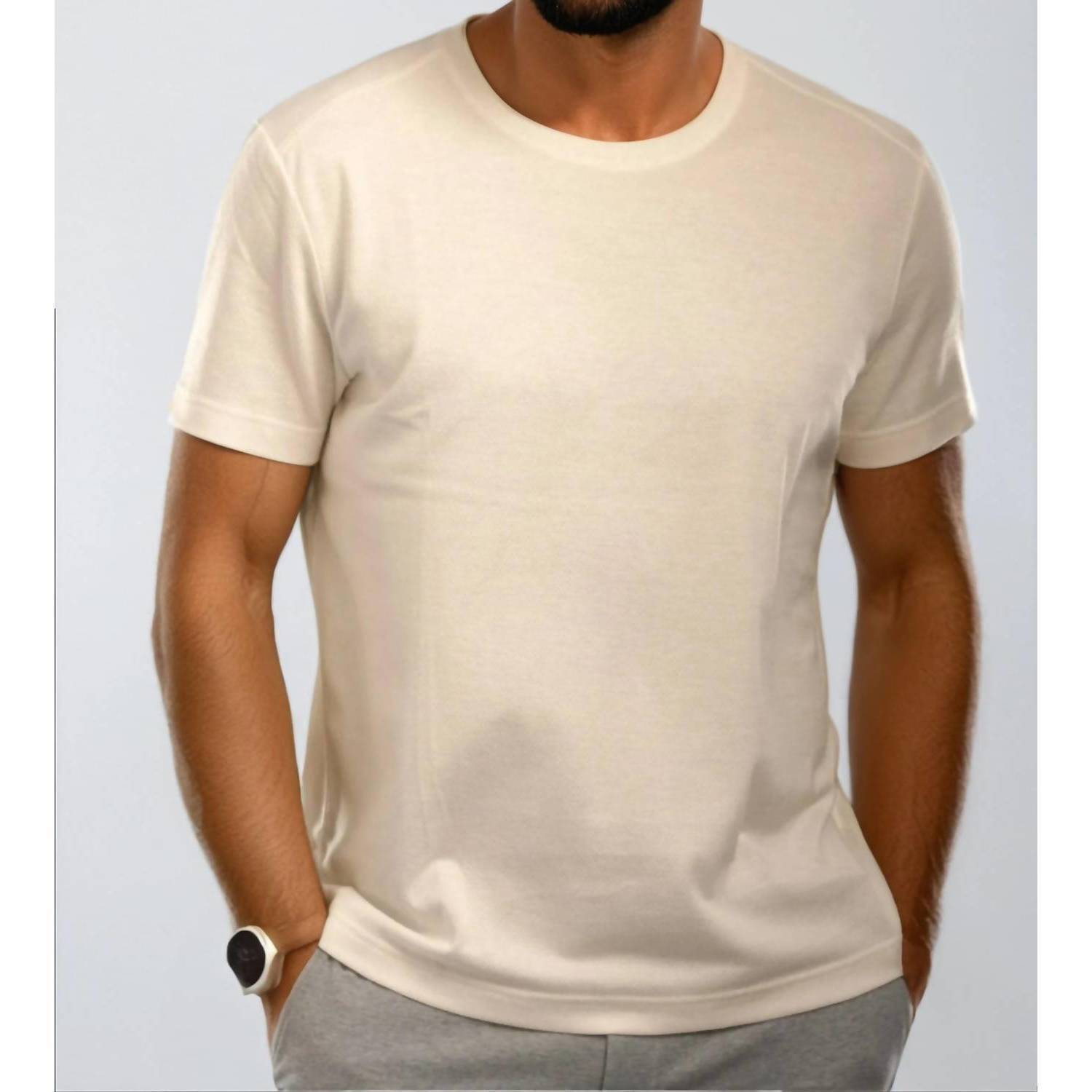 New Buki Cinqo Crew Neck T-Shirt In Maize